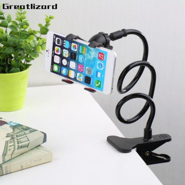 Universal Flexible Mobile Phone Holder Desk Table Clip