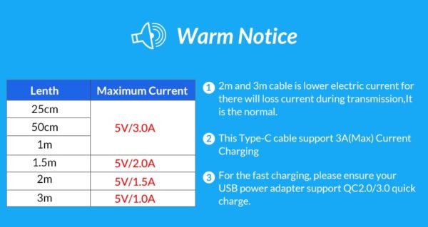 Cable for Smartphone - USB Type C to USB 3